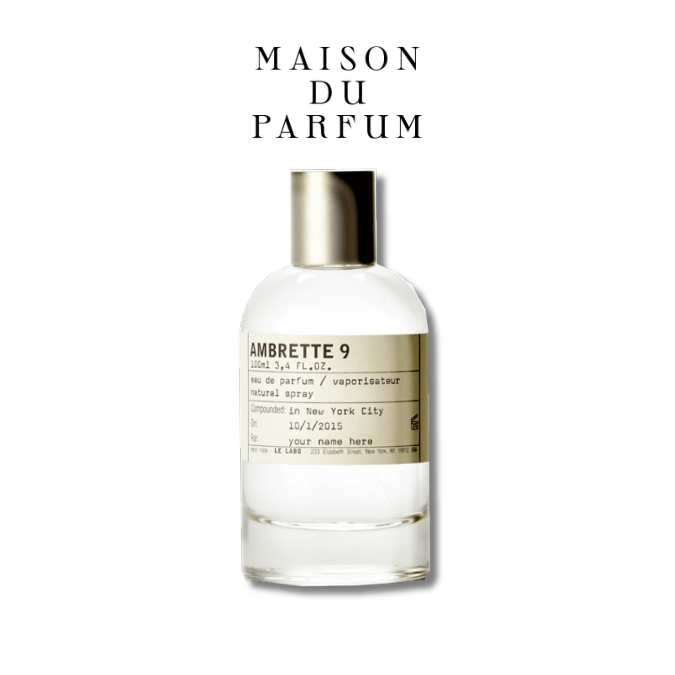 LE LABO AMBRETTE 9 オードパルファム 100ml ルラボ 香水の通販｜au